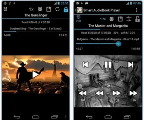 Программный интерфейс Smart AudioBook Player Pro 8.7.2 (2022) Android