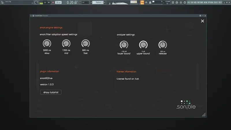 Программный интерфейс Sonible - smart EQ live 1.0.3 VST, VST3, AAX (x64) RePack by R2R [En]