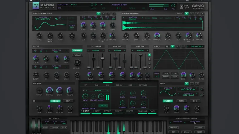 Программный интерфейс Sonic Academy & Slate Digital - ANA 2 Ultra Bundle 2.5.6 VSTi, VSTi 3, AAX (x64) RePack by R2R [En]