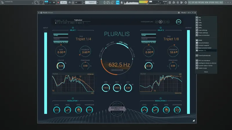 Программный интерфейс Soundevice Digital - Pluralis 1.1 VST, VST 3, AAX (x86 x64) RePack by TCD [En]