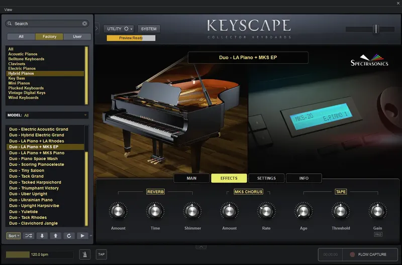 Программный интерфейс Spectrasonics Keyscape 1.5.0c Standalone, VSTi, VSTi 3 (x64) RePack by AstroNommy + Library [En]