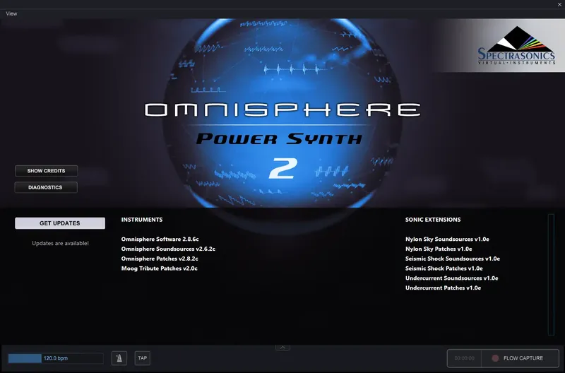 Программный интерфейс Spectrasonics Omnisphere Software 2.8.6c, Patch 2.8.2c, Soundsource 2.6.2c Library Update (x64) RePack by josenacha [En]