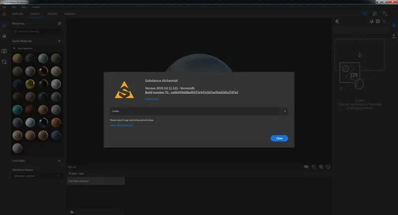 Программный интерфейс Substance Alchemist 2020.3.0 (2.3.0) Build 70 [Multi]