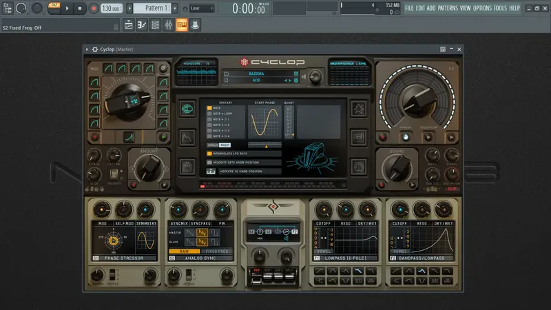Программный интерфейс Sugar Bytes - Cyclop 1.3.6 Standalone, VSTi, VSTi 3, AAX RePack by TCD [En]