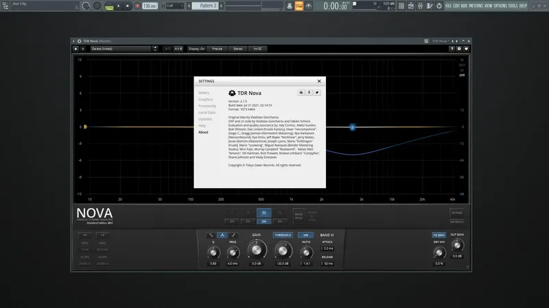 Программный интерфейс TDR - Nova 2.1.5 VST, VST3, AAX (x86 x64) [En]