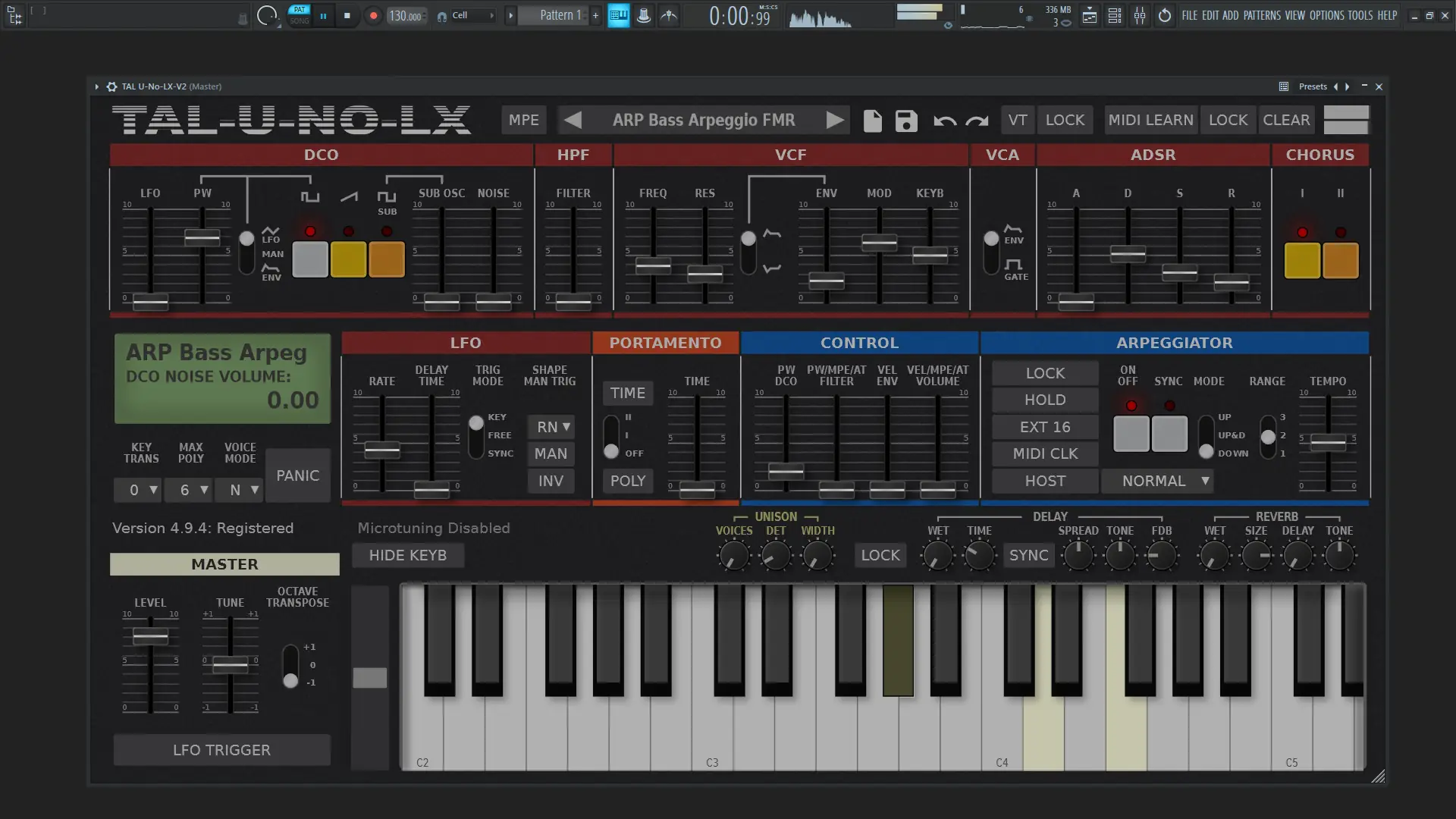 Программный интерфейс Togu Audio Line - TAL-U-NO-LX-V2 4.9.4 VSTi, VSTi 3, AAX, CLAP (x64) [En]