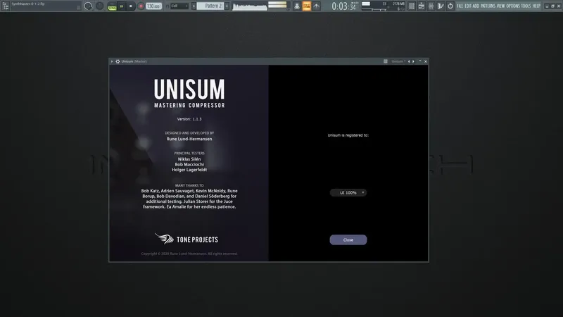 Программный интерфейс Tone Projects - Unisum 1.1.3 VST 3, AAX (x86 x64) [En]