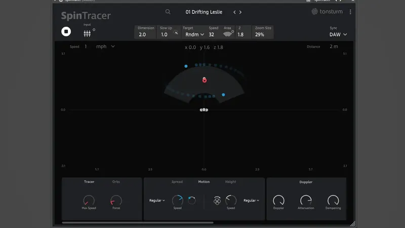 Программный интерфейс TONSTURM - SpinTracer 1.2.0 VST, VST 3, AAX (x64) RePack by R2R [En]