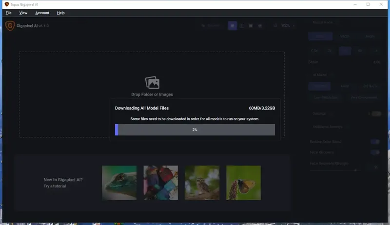 Программный интерфейс Topaz Gigapixel AI 6.1.0 RePack (& Portable) by TryRooM [En]