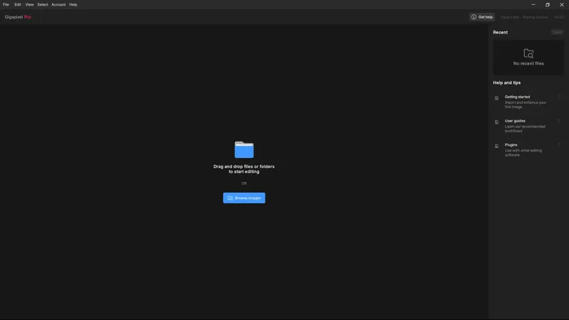 Программный интерфейс Topaz Gigapixel AI Pro 8.4.0 RePack by KpoJIuK [En]
