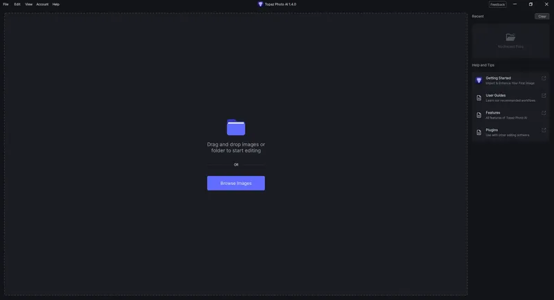 Программный интерфейс Topaz Photo AI 1.4.0 RePack (& Portable) by TryRooM [En]