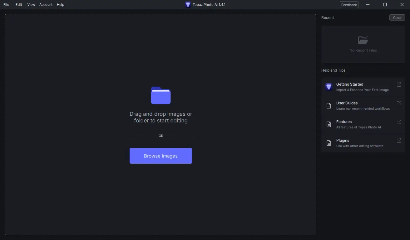 Программный интерфейс Topaz Photo AI 1.4.1 (x64) RePack by KpoJIuK [En]