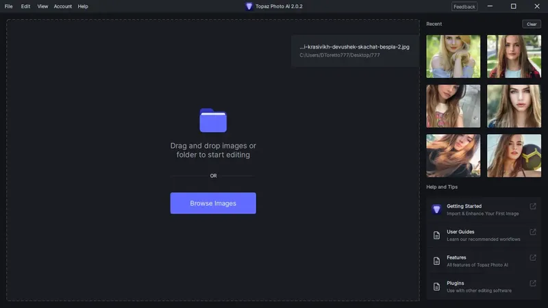 Программный интерфейс Topaz Photo AI 2.0.2 (x64) RePack by KpoJIuK [En]