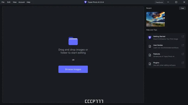 Программный интерфейс Topaz Photo AI 2.0.4 (x64) RePack by KpoJIuK [En]