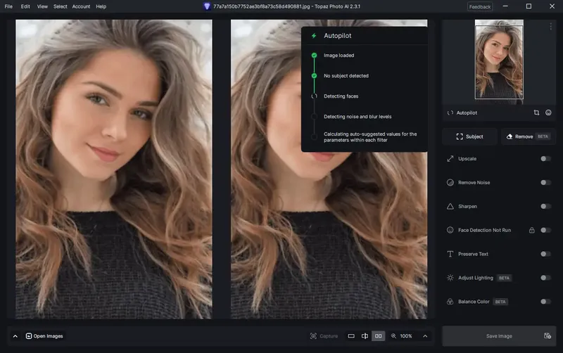 Программный интерфейс Topaz Photo AI 2.3.1 (x64) RePack by KpoJIuK [En]
