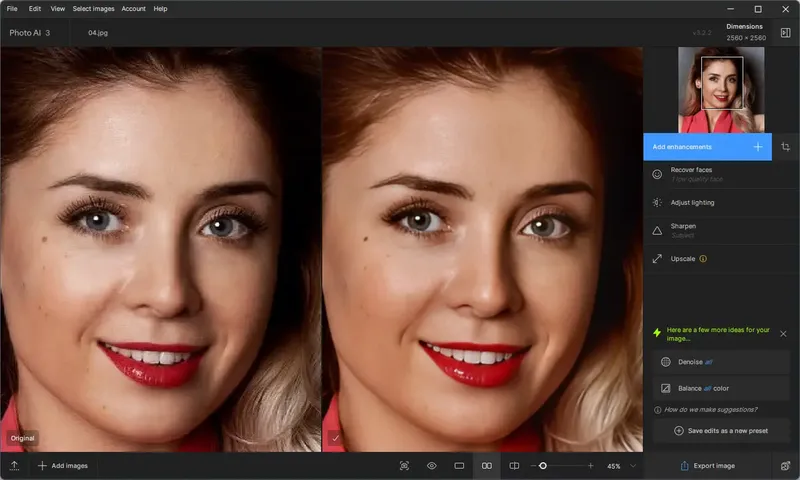 Программный интерфейс Topaz Photo AI 3.2.2 RePack (& Portable) by elchupacabra [En]