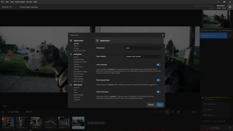 Программный интерфейс Topaz Photo AI Pro 3.5.2 RePack by KpoJIuK [En]