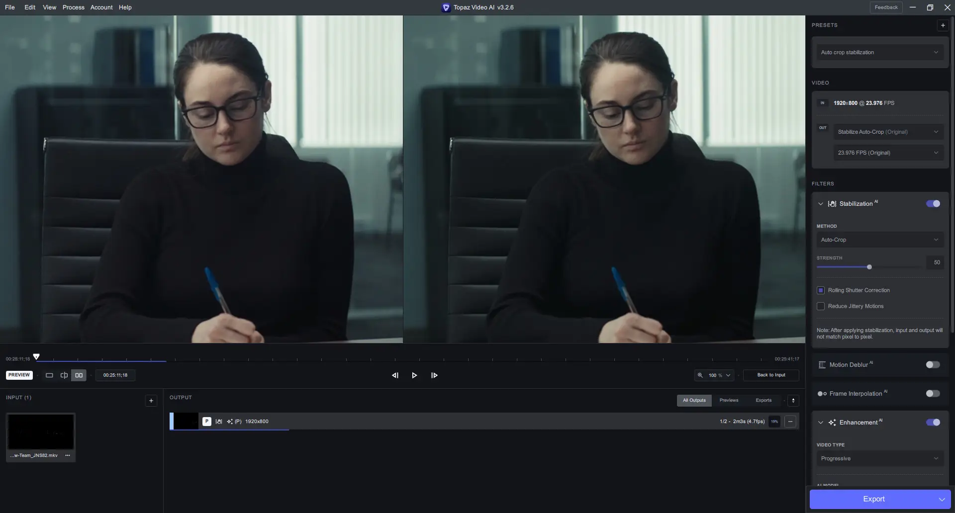 Программный интерфейс Topaz Video AI 3.2.6 RePack (& Portable) by elchupacabra [En]
