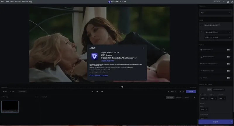 Программный интерфейс Topaz Video AI 3.3.3 RePack (& Portable) by elchupacabra [En]