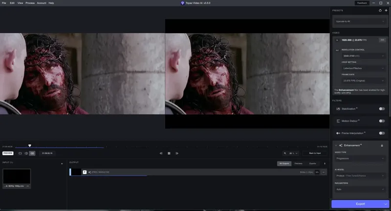 Программный интерфейс Topaz Video AI 3.5.0 RePack (& Portable) by elchupacabra [En]