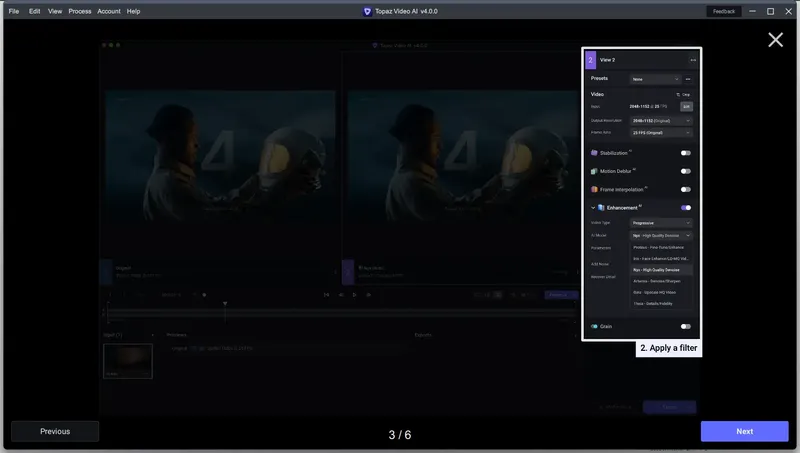 Программный интерфейс Topaz Video AI 4.0.0 RePack (& Portable) by elchupacabra [En]