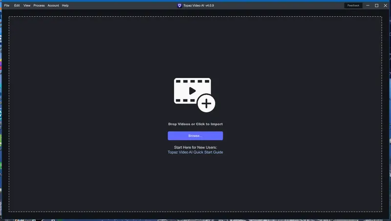 Программный интерфейс Topaz Video AI 4.0.9 (x64) RePack by KpoJIuK [En]