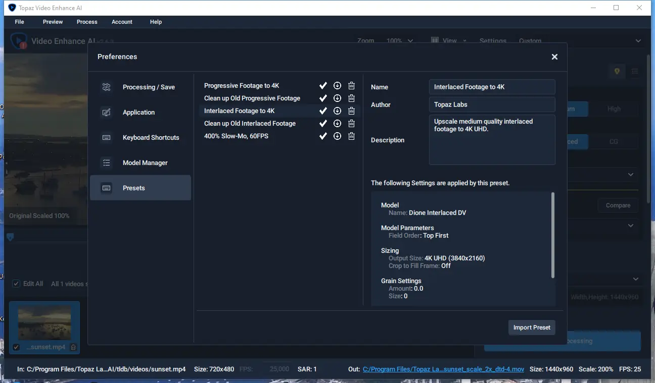 Программный интерфейс Topaz Video Enhance AI 2.6.3 RePack (& portable) by elchupacabra [En]