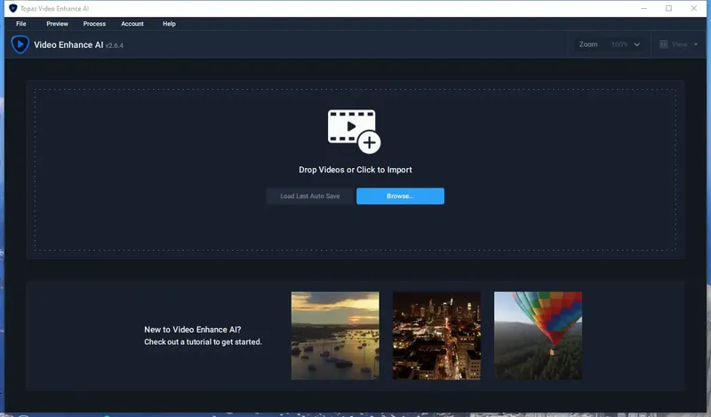 Программный интерфейс Topaz Video Enhance AI 2.6.4 RePack (& Portable) by TryRooM [En]