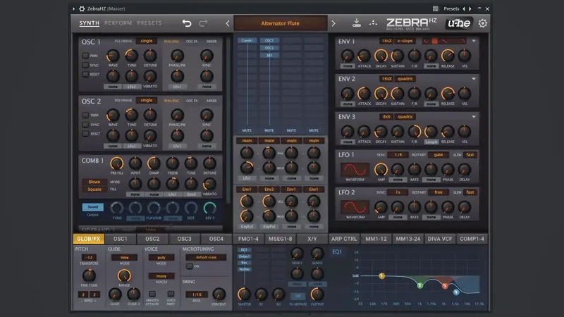 Программный интерфейс u-he - Zebra Legacy 2.9.4 VSTi, VSTi 3, AAX (x86 x64) [En]