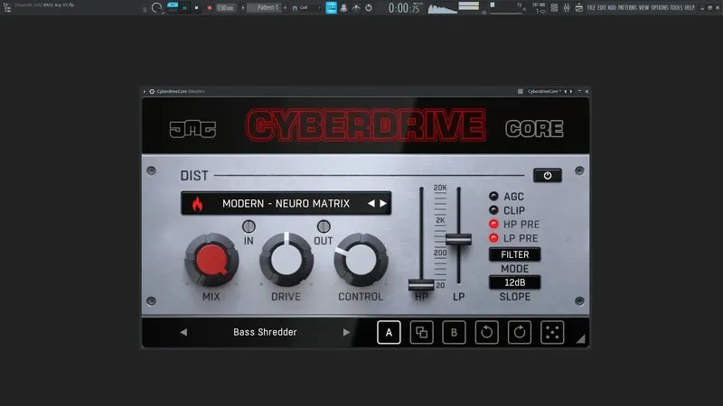 Программный интерфейс United Plugins & JMG Sound - Cyberdrive Core 1.0 VST, VST 3, AAX (x64) RePack by BUBBiX [En]