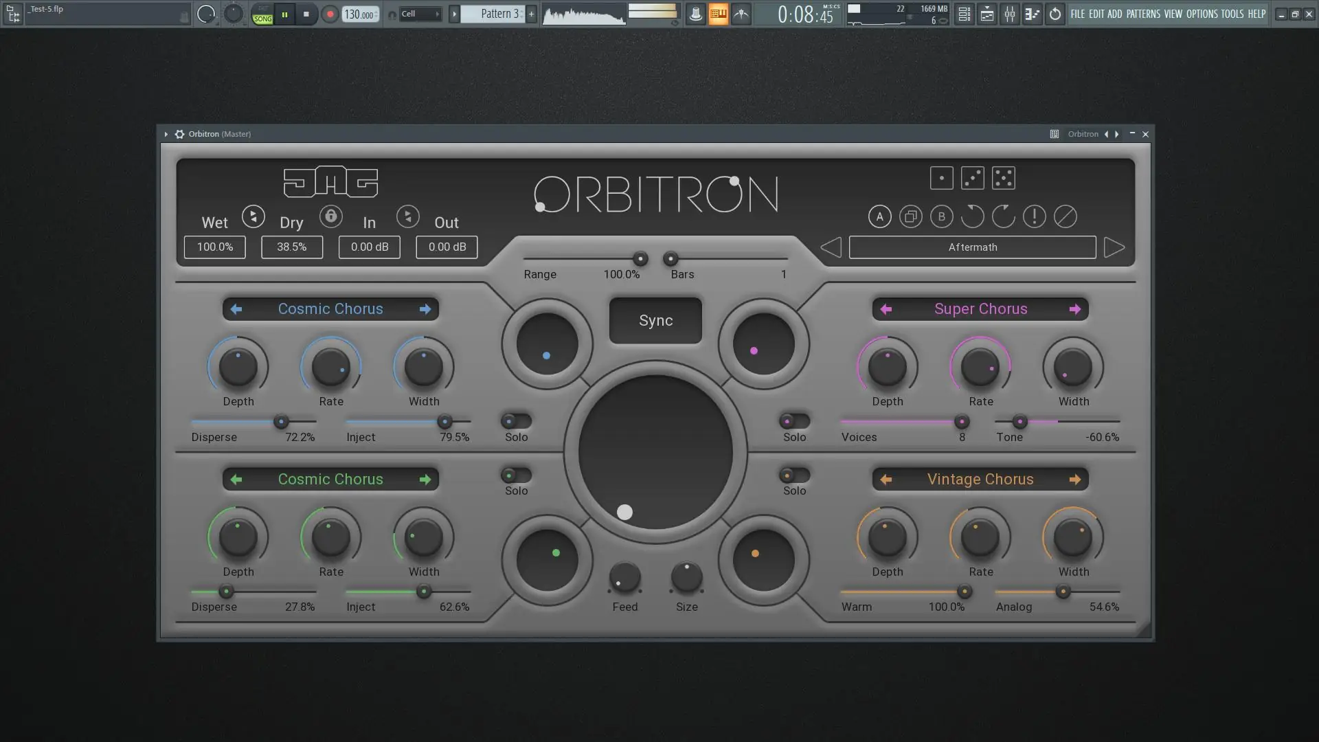 Программный интерфейс United Plugins & JMG Sound - Orbitron 1.5 VST, VST3, AAX (x86 x64) [En]