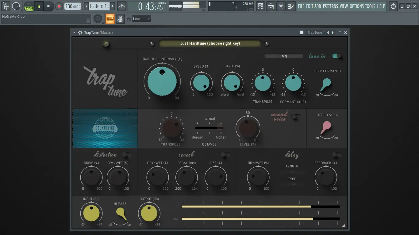 Программный интерфейс United Plugins & Soundevice Digital - TrapTune 1.0 VST, VST3, AAX (x64) RePack by Articstorm [En]