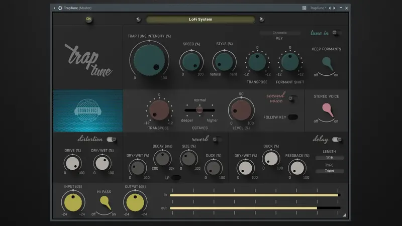 Программный интерфейс United Plugins & Soundevice Digital - TrapTune 1.2.0 VST, VST3, AAX RePack by TeamCubeadooby [En]