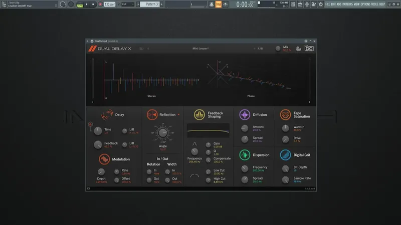 Программный интерфейс UVI - Dual Delay X 1.1.2 VST, VST 3, AAX (x64) RePack by R2R [En]