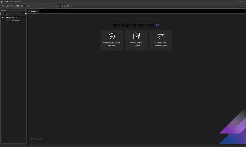 Программный интерфейс VMware Workstation 17 Pro 17.6.3 Build 24583834 [En]