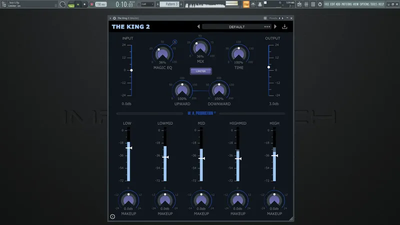Программный интерфейс W.A. Production - The King 2 2.1.0 VST, VST3, AAX [En]