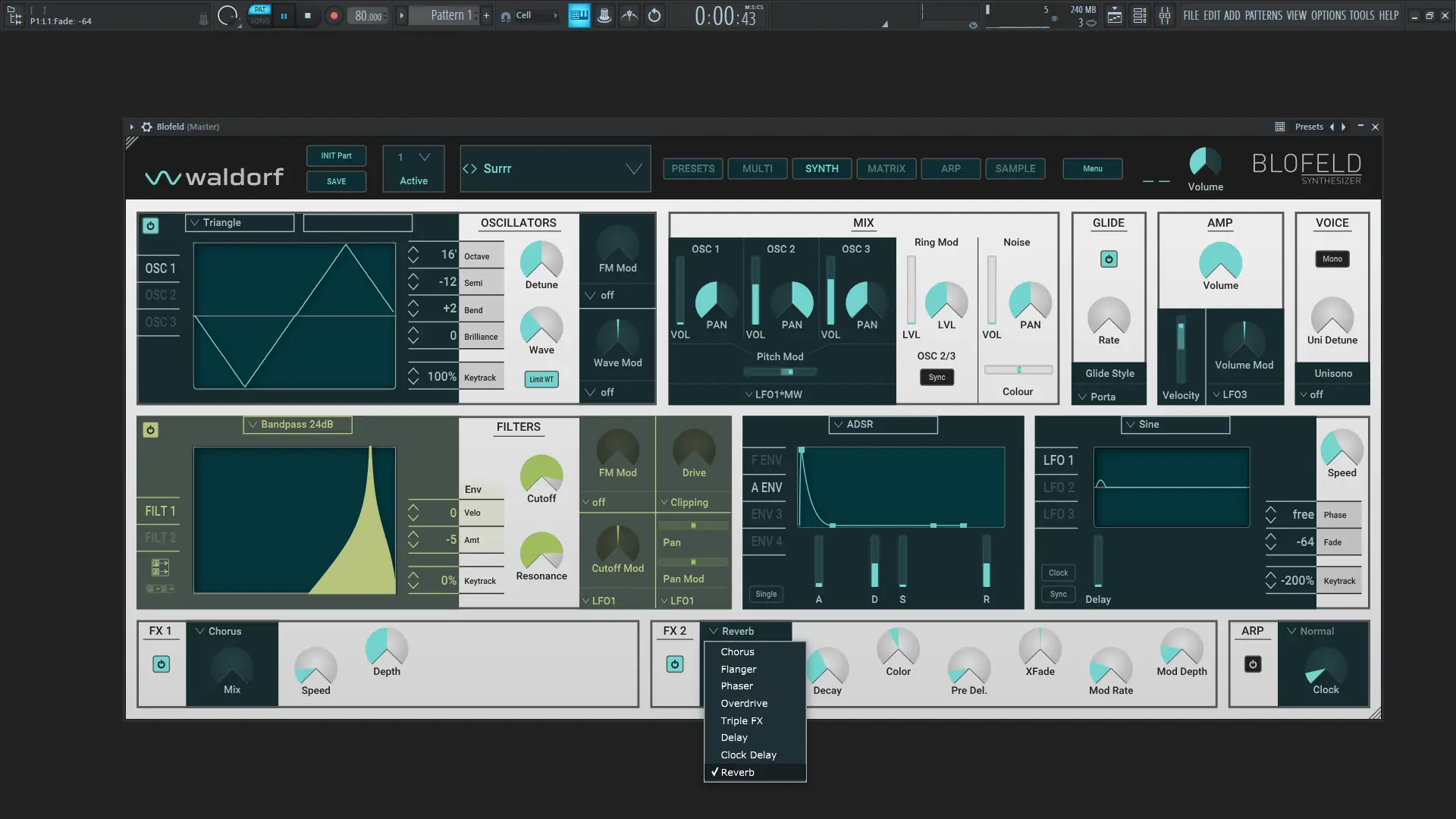Программный интерфейс Waldorf - Blofeld 1.0.0 VSTi, VSTi 3, AAX (x64) [En]