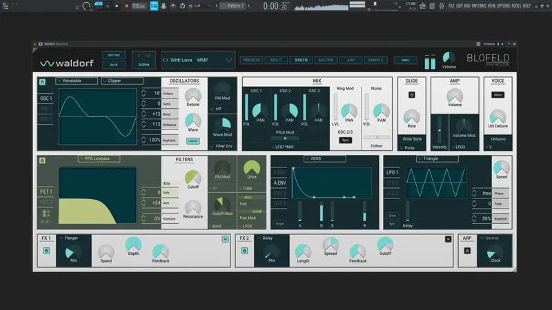 Программный интерфейс Waldorf - Blofeld 1.1.0 VSTi, VSTi 3, AAX (x64) [En]