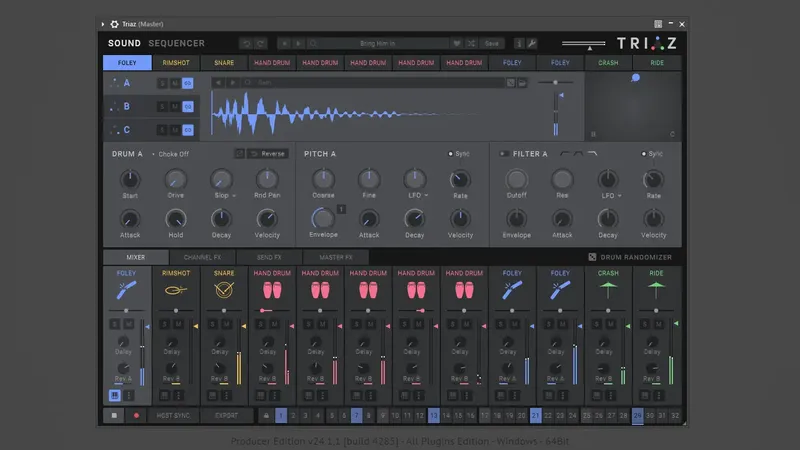 Программный интерфейс Wave Alchemy - Triaz 1.1.1 VSTi 3, AAX + Full Content (x64) [En]