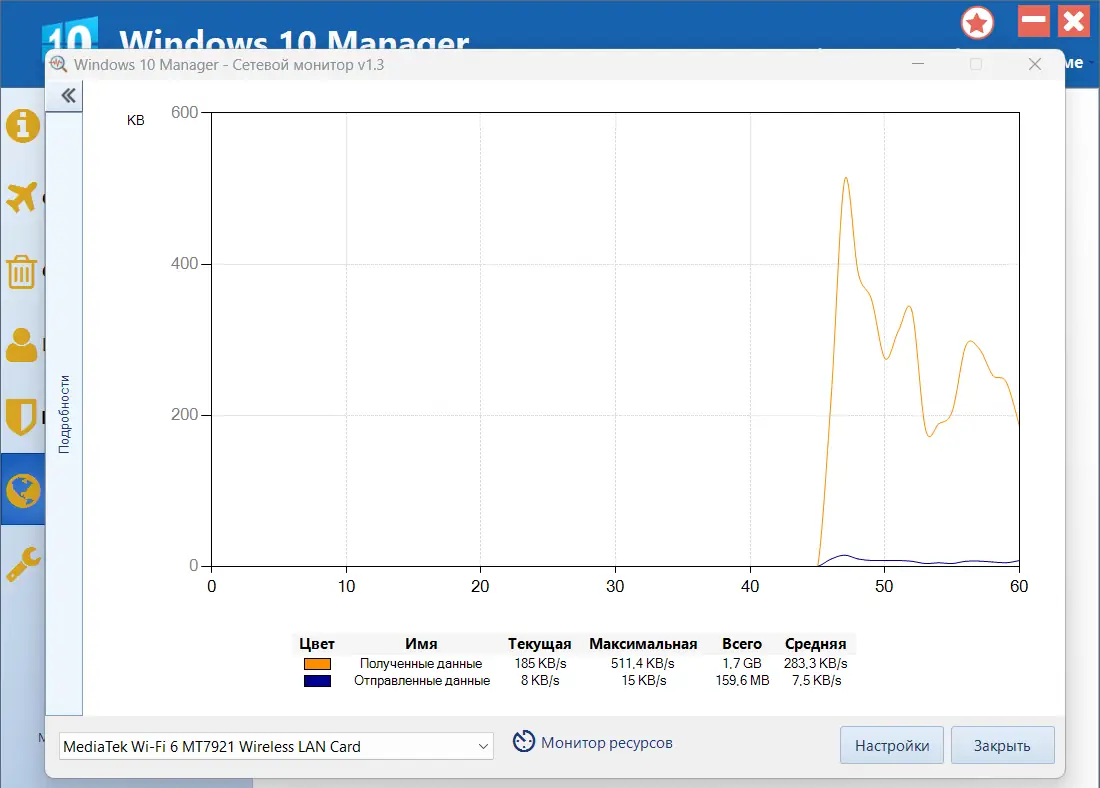 Программный интерфейс Windows 10 Manager 3.9.4 RePack (& Portable) by elchupacabra [Multi Ru]