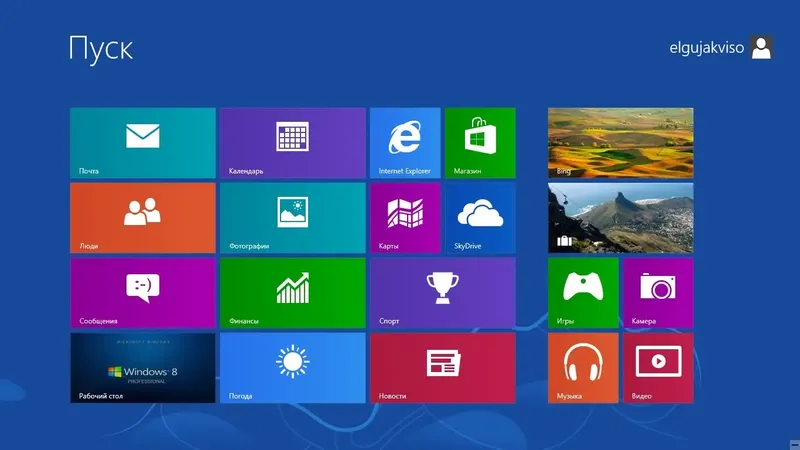 Программный интерфейс Windows 8 Pro VL x64 Elgujakviso Edition v22.06.14 (2014) Русский