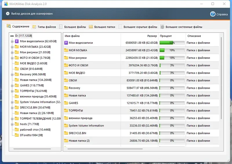 Программный интерфейс WinUtilities Professional 15.8 RePack (& Portable) by elchupacabra [Multi Ru]