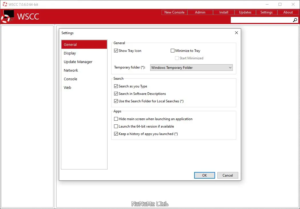 Программный интерфейс WSCC (Windows System Control Center) 7.0.6.0 + Portable [En]