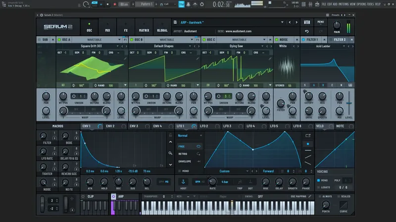 Программный интерфейс Xfer Records - Serum 2 2.0.20 VSTi 3, AAX (x64) Revised [En]