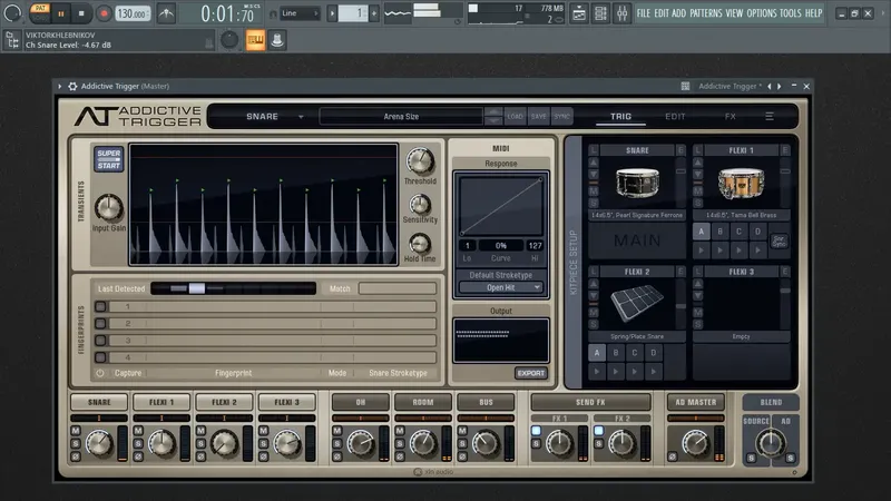 Программный интерфейс XLN Audio - Addictive Trigger Complete 1.2.5.3 VST, AAX (x64) [En]