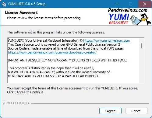 Программный интерфейс Your Universal MultiBoot Installer UEFI 0.0.4.6 Portable [En]