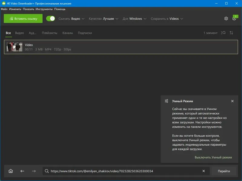Установка 4K Video Downloader+ 25.0.0.0182 RePack (& Portable) by KpoJIuK [Multi Ru]