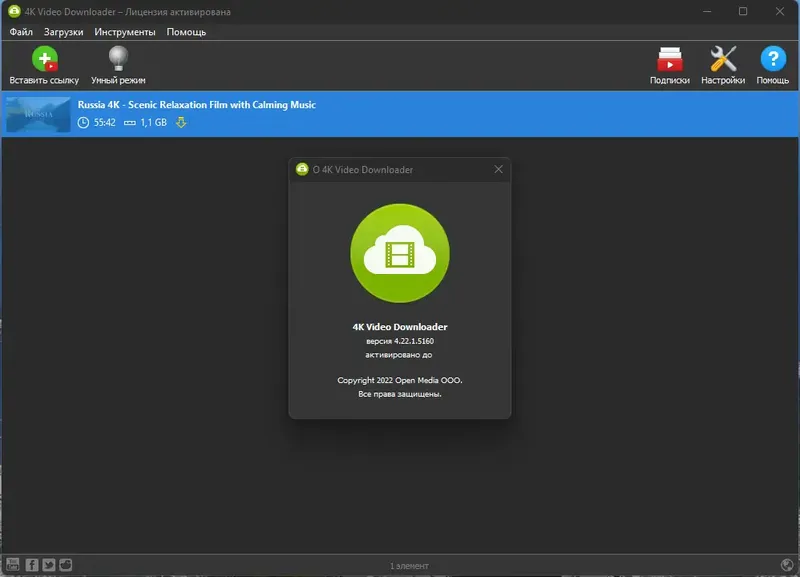 Установка 4K Video Downloader 4.22.1.5160 RePack (& Portable) by KpoJIuK [Multi Ru]