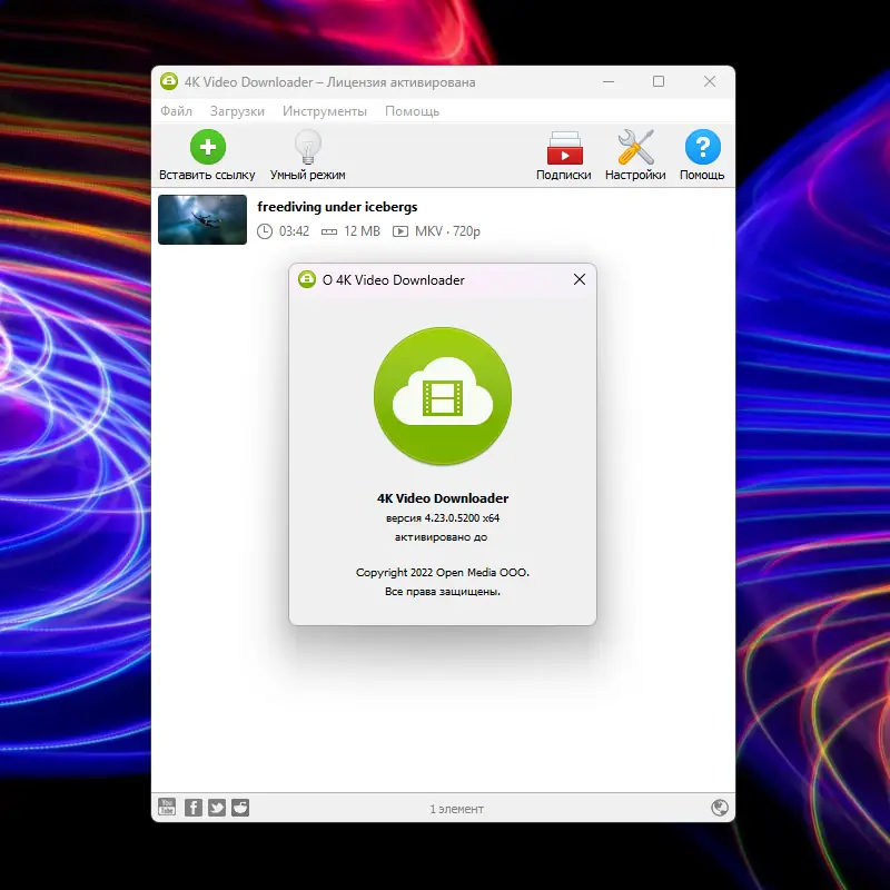 Установка 4K Video Downloader 4.23.0.5200 RePack (& Portable) by elchupacabra [Multi Ru]