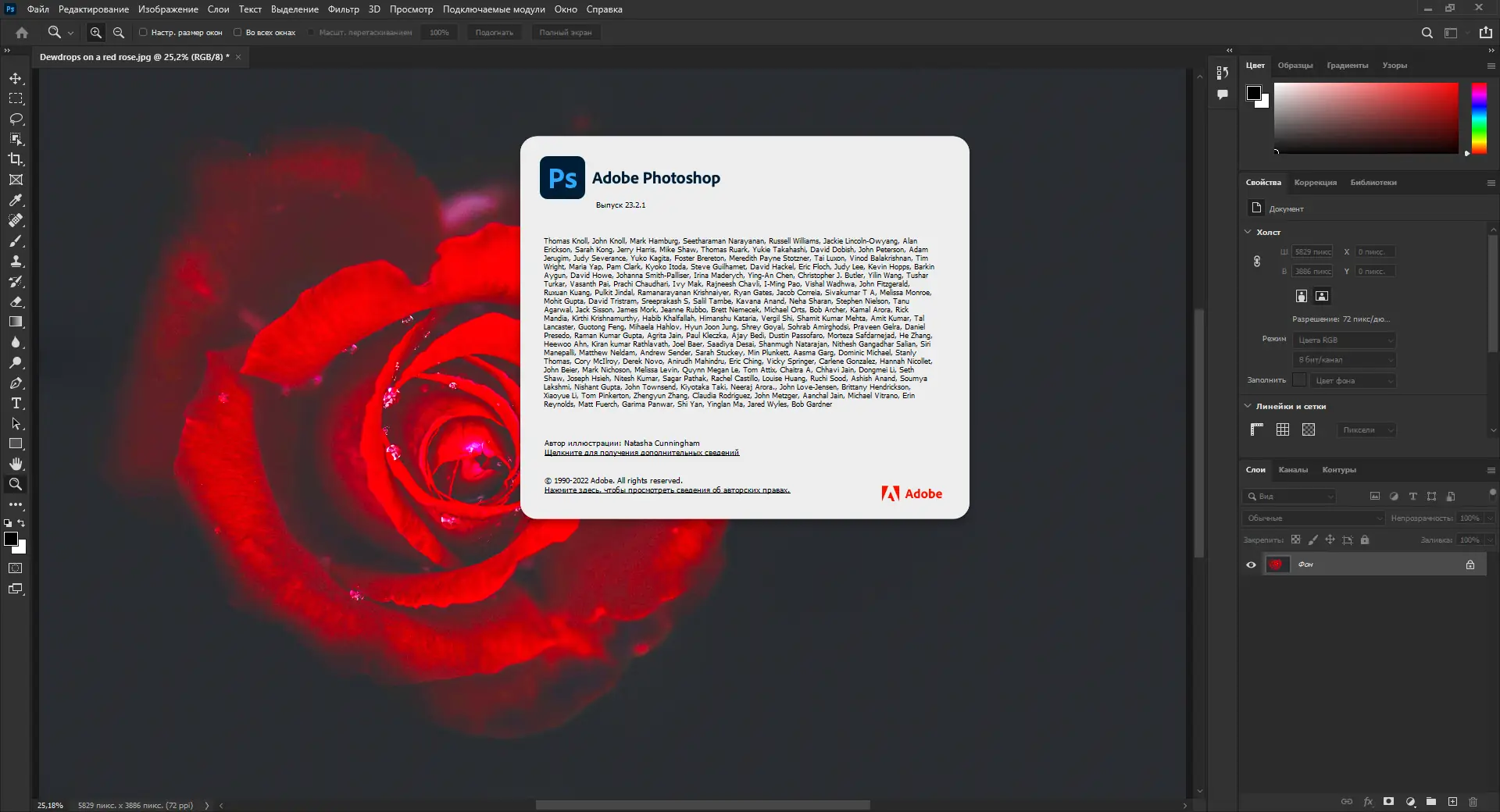 Установка Adobe Photoshop 2022 Build 23.2.1.303 (x64) RePack by SanLex [Multi Ru]